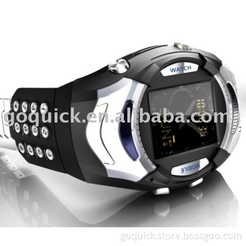 V2 watch phone with buttons on the strap! also 1.3MP camera, MP3/MP4/FM